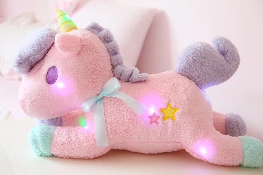 Unicorn Stuffed Toy With Magical Lights